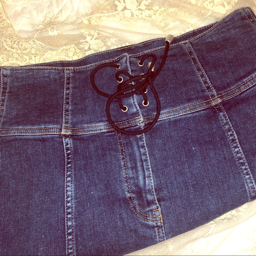 ✨Free People Denim Skirt ✨